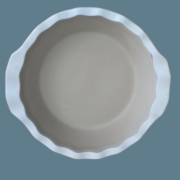 *NWOT The Pampered Chef New Traditions Family Heritage Deep Dish Pie Pan - Picture 1 of 3